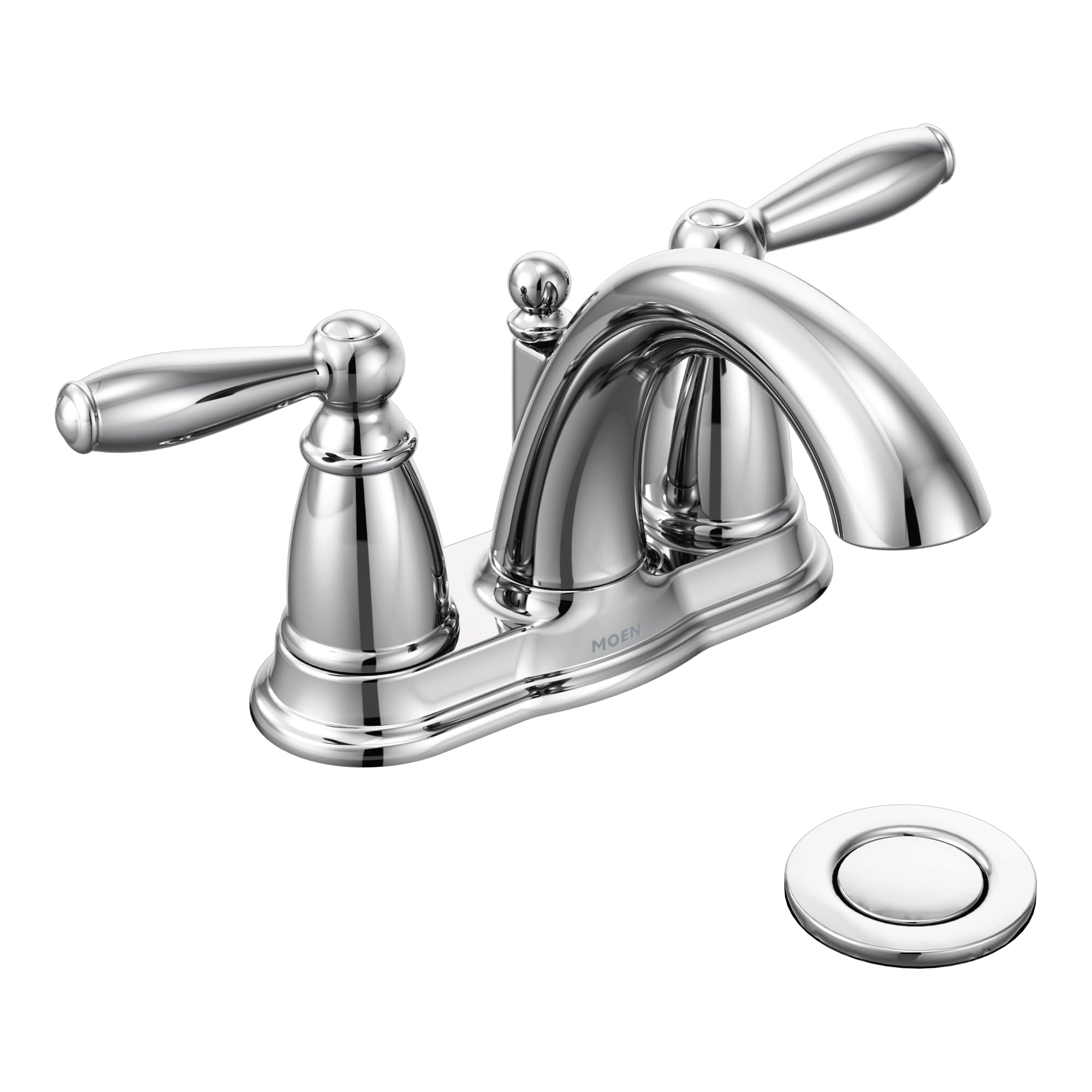 Torneira De Banheiro Moen Brantford Chrome Two-handle 6610