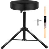 Assento De Tambor Acolchoado Drum Throne Eastrock Com Altura Ajustável