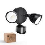 Luz De Segurança Led Philips 44w 4200lm Com Sensor De Movimento Pir
