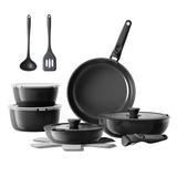 Conjunto De Utensílios De Cozinha Redchef Para Panelas E Frigideiras De Cerâmica, 16 Unidades Antiaderentes