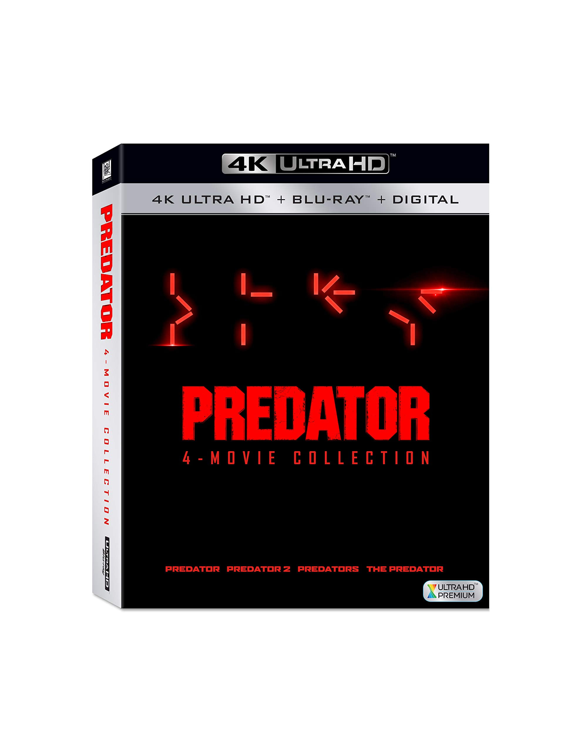 Coleção De Filmes 4k Uhd The Predator/predator 2/predators