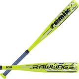 T-ball Bat Rawlings Remix Usa -12 Verde Neon 26 Cm Para Crianças