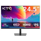 Monitor Ktc 24,5 Polegadas, 100 Hz, Ips Fhd, 1920x1080, Luz Anti-azul