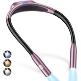 Luz Led Para Leitura De Pescoço, Gritin, 3 Cores, Regulável, Violeta Noturno