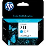 Cartuchos De Tinta Hp 711 Cyan 29 Ml, Pacote Com 3, Genuínos (cz134a)