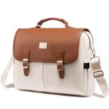Bolsa Para Laptop Lovevook Para Mulheres De 15,6 Polegadas Marrom-bege