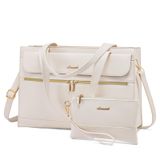 Bolsa Para Laptop Lovevook, Bolsa De Couro De Trabalho De 15,6 Polegadas, Impermeável