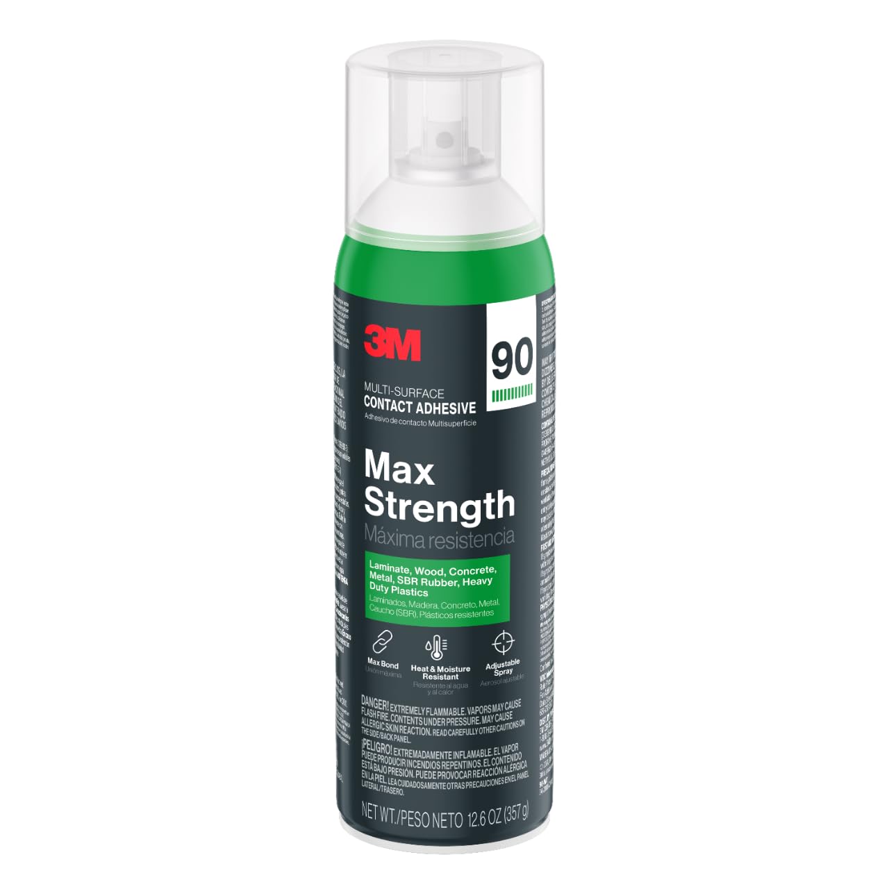 Adesivo De Contato 3m Max Strength 90 Multi-surface 375ml