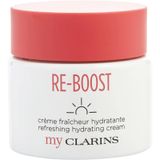 (pacote Com 2) Creme Hidratante Refrescante Clarins Re-boost De 15 Ml