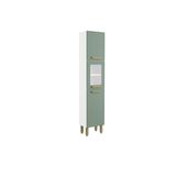 Paneleiro De Cozinha Bella C/ 3 Portas (1 C/ Vidro) 40cm Verde - Bertolini
