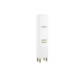 Paneleiro De Cozinha Bella C/ 3 Portas 40cm Branco - Bertolini