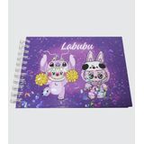 Livro De Colorir Labubu Temático 50 Paginas De Desenhos