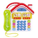 Telefone Divertido Casa C- Luz E Som - Dm Toys