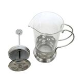 Cafeteira Francesa Em Inox Maquina De Cafe 350ml Prensa Chaleira Em Vidro Cremeira Bule French Press