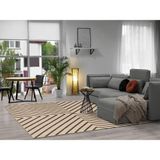 Tapete Para Sala Lyre Chefron 1,00x1,50 São Carlos