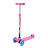 Patinete Radical New Plus Infantil Rosa C- Altura Ajustável