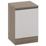 Balcão De Cozinha 58cm 1 Porta Grace Carvalho Oak/off White Z44 - Mpozenato