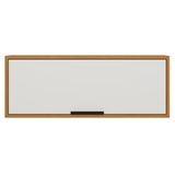 Armário Aéreo Basculante 80cm Nala Freijó Uv/off Acetinado Z44 - Mpozenato