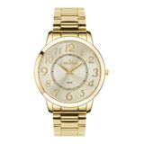 Relógio Condor Feminino Ref: Co2035nqu/4x Casual Dourado