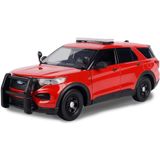 Modelo De Carro Motormax 2022 Police Interceptor 1/24