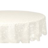 Toalha De Mesa Dii Home Essentials 100% Poliéster 160 Cm Redonda