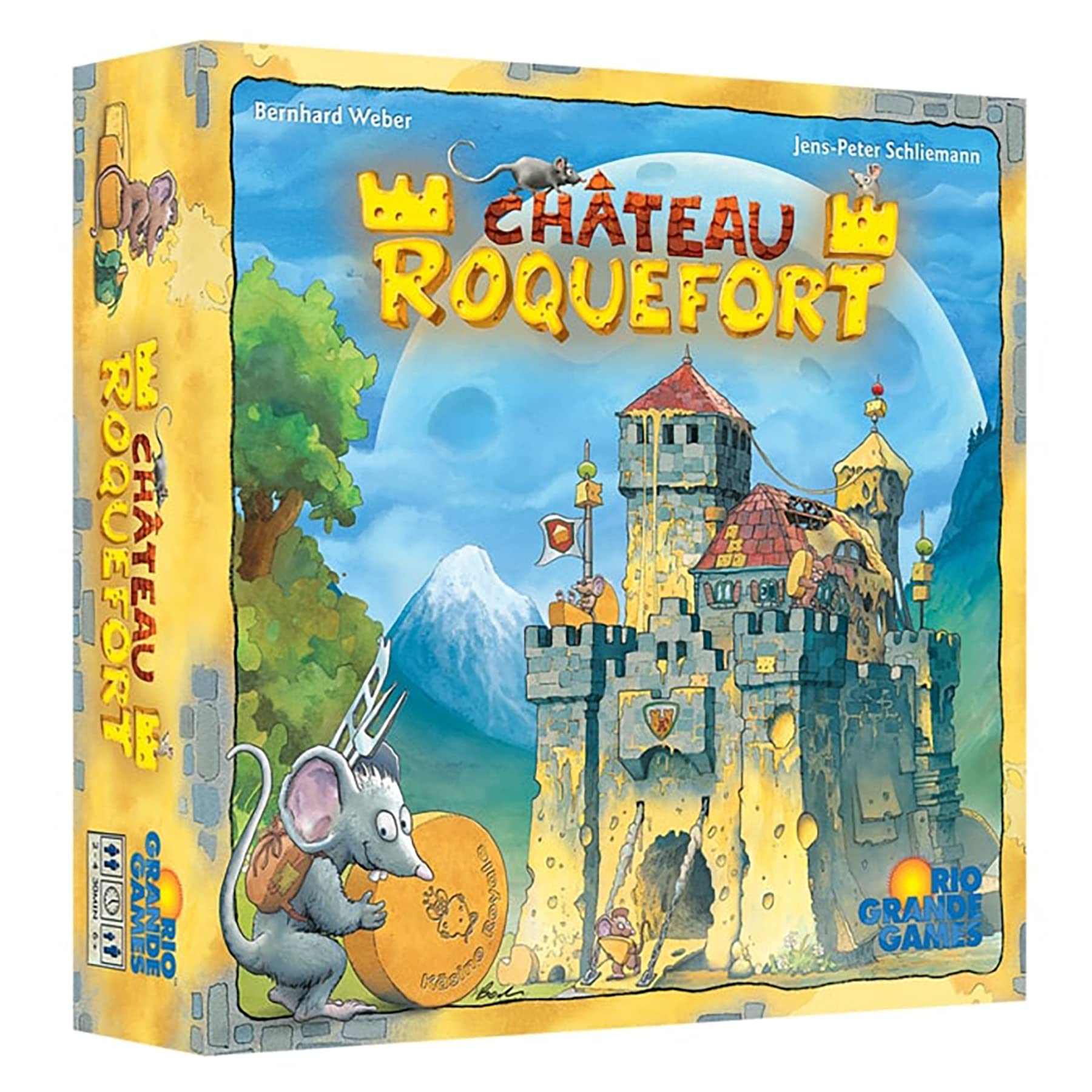 Jogo De Tabuleiro De Memória Rio Grande Games Chateau Roquefort Kids