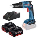 Parafusadeira Drywall Gsr 18 V-ec Te 2 Bat Carregador Bosch