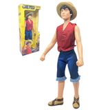 Boneco Monkey D. Luffy One Piece Netflix 45cm Articulado