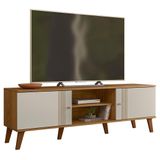 Rack Bancada Para 65 Polegadas 160 Cm Denv Plla Nature Off White
