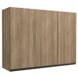 Armario Aereo 3 Portas 120 Cm Mdp Maxxi G766 Kappesberg Nogal
