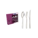 Faqueiro Tramontina Havaí  Aço Inox Facas para Churrasco Acabamento Brilho Detalhes no Cabo 36 Pçs Tramontina