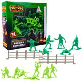 Brinquedo Forças Armadas Soldados Brasileiros 0963 Gulliver