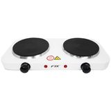 Fogão Portátil Elétrico 2 Bocas - 2.000 Watts - 220v