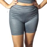 Bermuda Fitness Feminina Meia Coxa Poliester Confortavel Sem Transparencia Academia Ginastica
