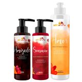 Kit Beleza Ruiva Tonalizante Amizade, Sensação E Diluidor