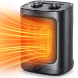 Aquecedor De Ambiente Kismile Electric Ceramic 1500w Para Uso Interno