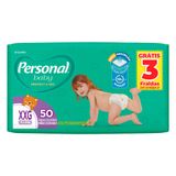 Fralda Personal Baby Protect &amp; Sec Tamanho Xxg Leve 50 Pague 47 Unidades Descartáveis