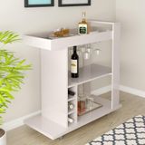 Bar Aparador 1 Prateleiras Pawnee Off White
