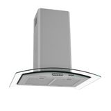 Coifa De Ilha Vidro Curvo Inox 4 E 6 Bocas 75cm - Fogatti