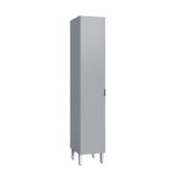 Paneleiro De Cozinha Em Mdf 1 Porta 0,40m Hera Decibal Naturalle Griseo