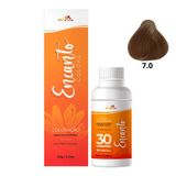 Kit Beleza Ruiva Encanto Colors 7.0 E Oxigenada 30vol 9%