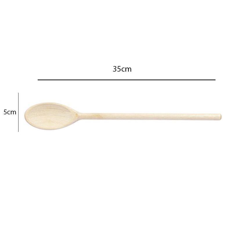 Kit Colheres De Madeira Eucalipto 35 Cm - Stolf - 100un - imagem 3