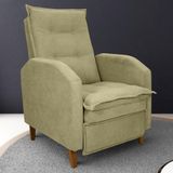 Poltrona Reclinável Leeds Boucle Oliva