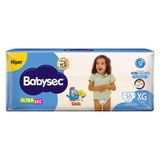 Fralda Babysec Galinha Pintadinha Ultrasec Hiper XG com 56un