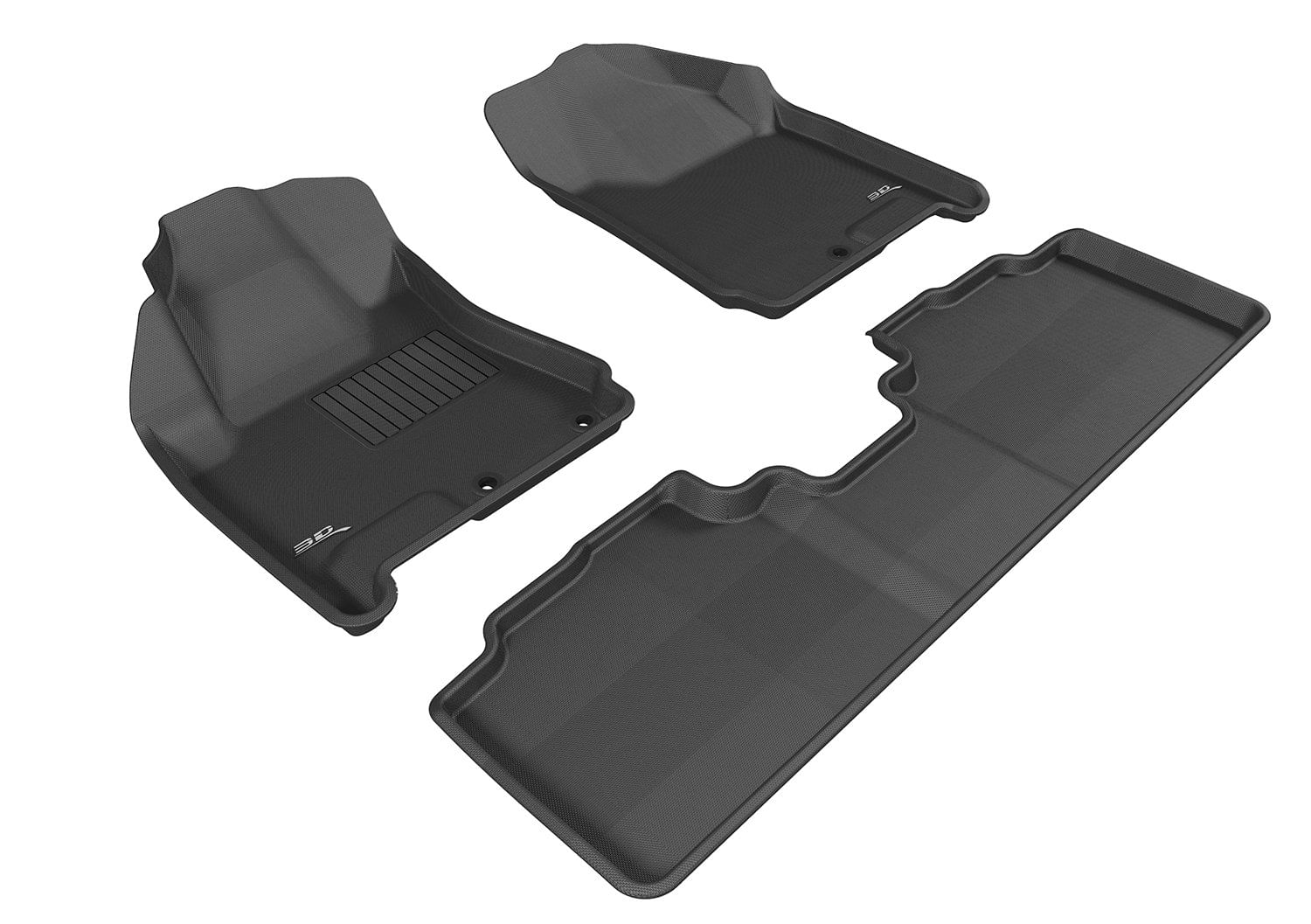 Tapete De Chão 3d Maxpider Kagu Black Para Cadillac Srx 2010-2016