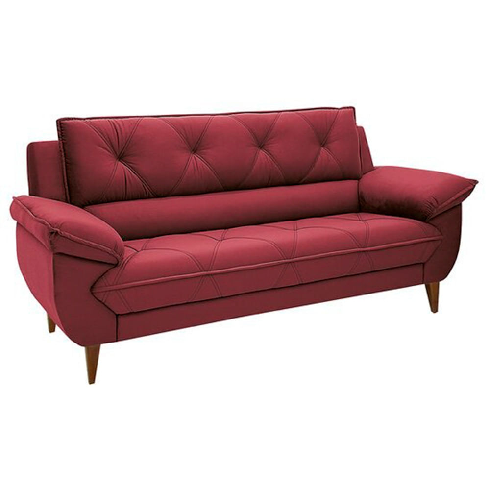 Sofá Com 3 Lugares Dezzani Linoforte