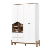 Guarda-roupa Infantil Ternura 4 Portas 2 Gavetas Henn