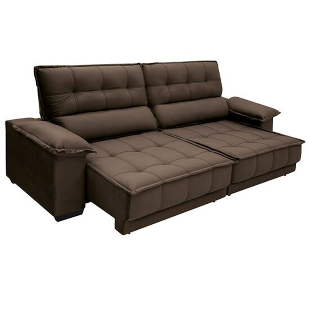 Sofá Reclinável E Retrátil 2,30m Terraza Linoforte