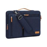 Bolsa De Ombro Para Laptop Mosiso 360 Protective 15-15,6" Navy Blu