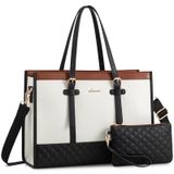 Bolsa Para Laptop Lovevook Canvas Para Mulheres De 15,6 Polegadas Com Bolsa